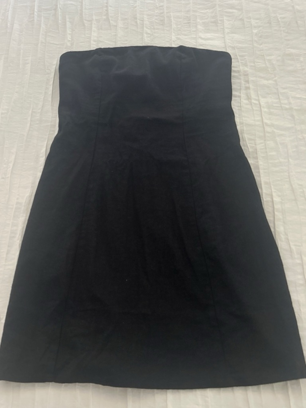 Old Navy Strapless Black A-Line Dress